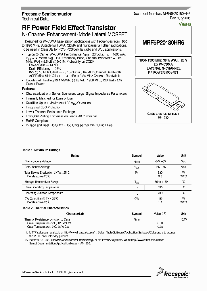 MRF5P20180HR606_4363064.PDF Datasheet