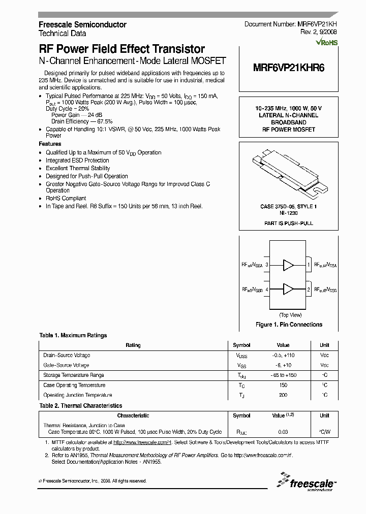 MRF6VP21KHR6_4304042.PDF Datasheet