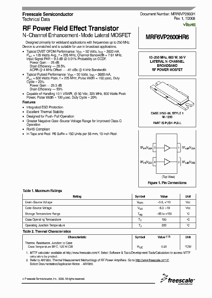 MRF6VP2600HR6_4388142.PDF Datasheet