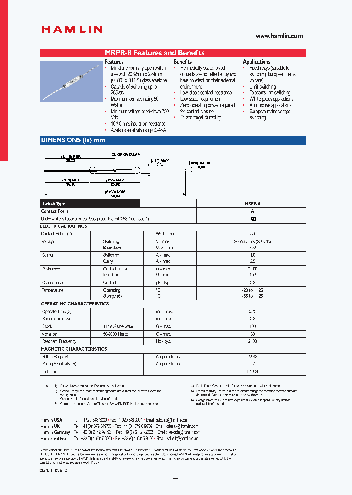 MRPR-8_4386191.PDF Datasheet