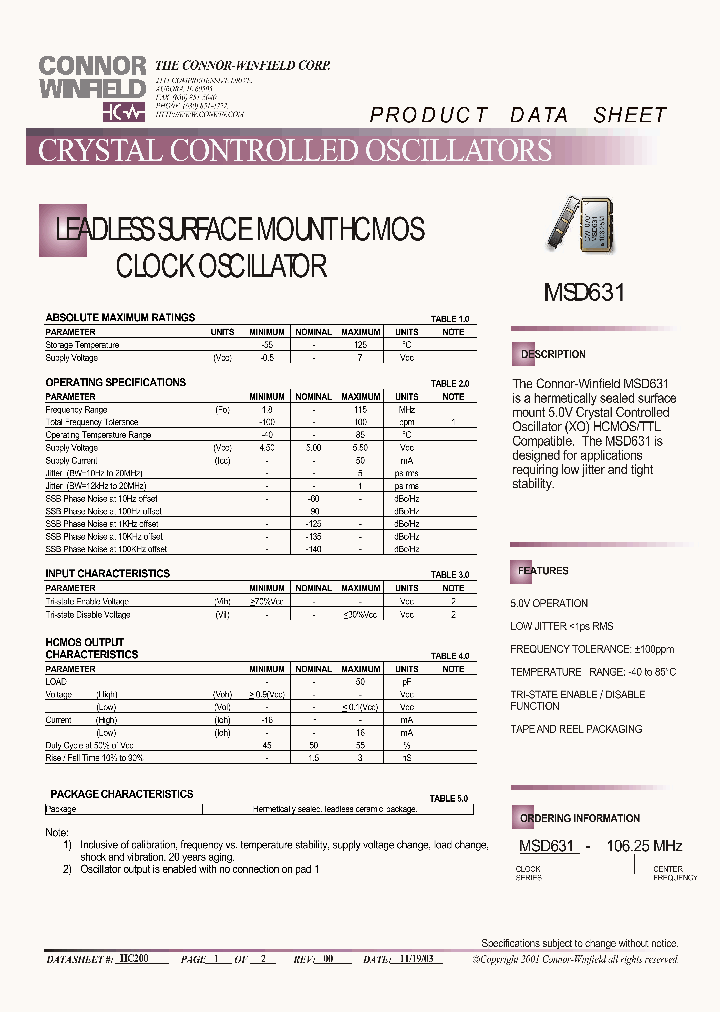 MSD631-10625M_4308055.PDF Datasheet