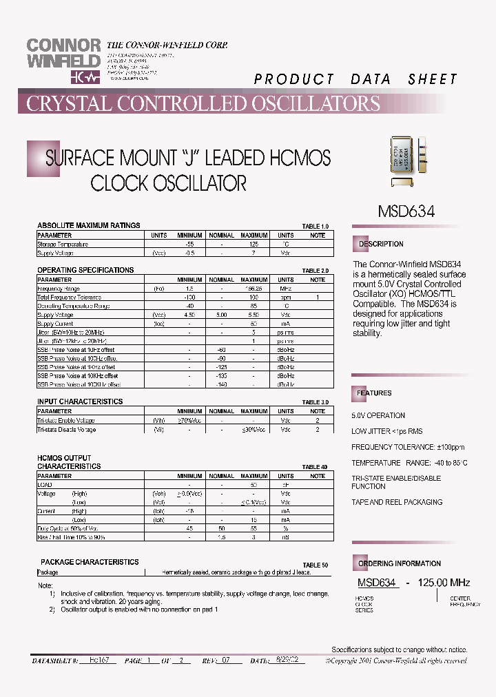 MSD634-12500M_4710003.PDF Datasheet