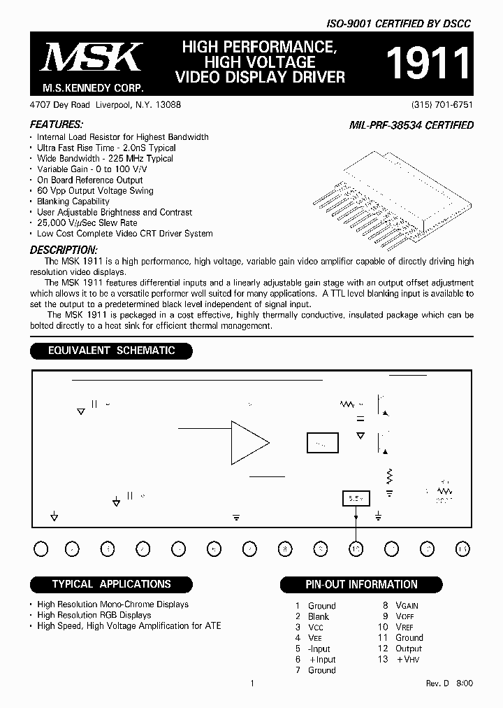 MSK1911_4296612.PDF Datasheet