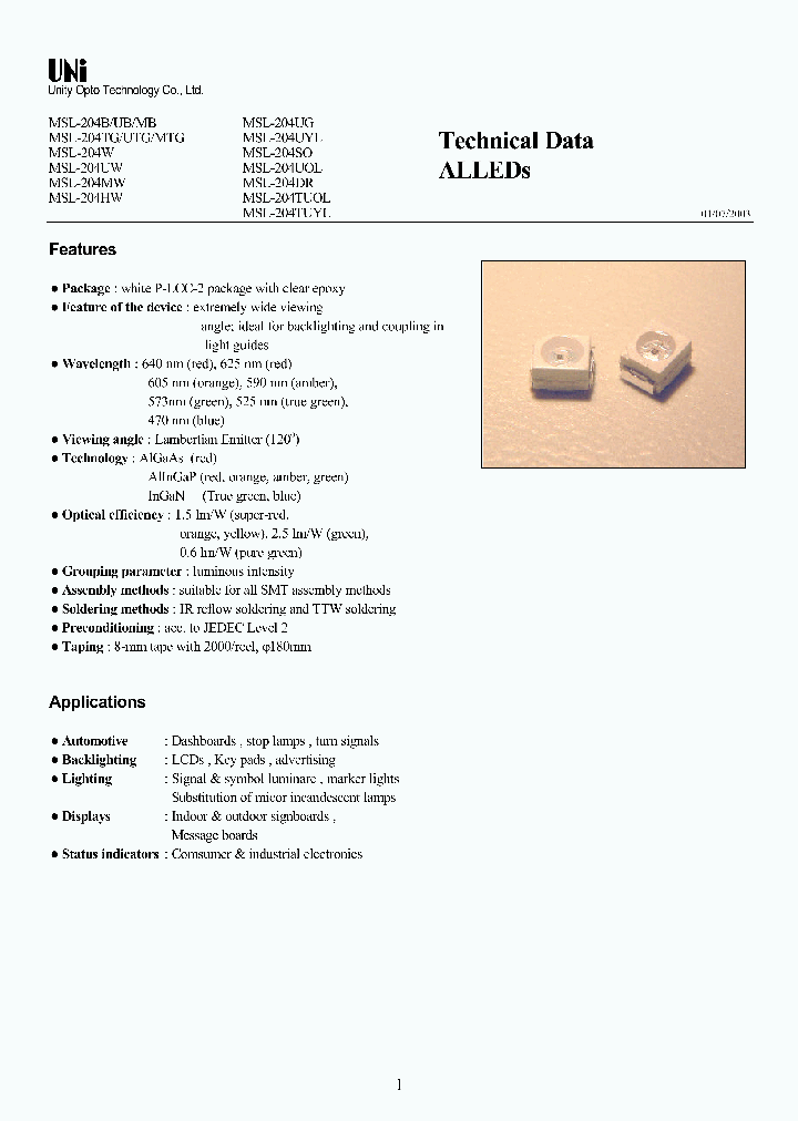 MSL-204B_4462722.PDF Datasheet