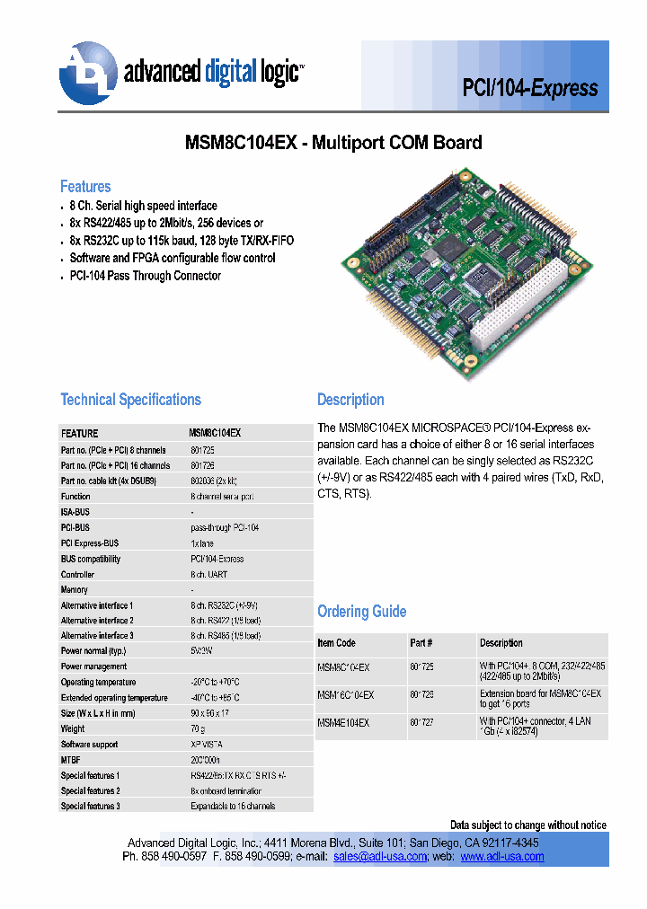 MSM16C104EX_4750279.PDF Datasheet