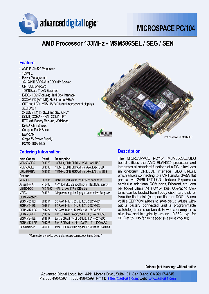 MSM586SEG_4469239.PDF Datasheet