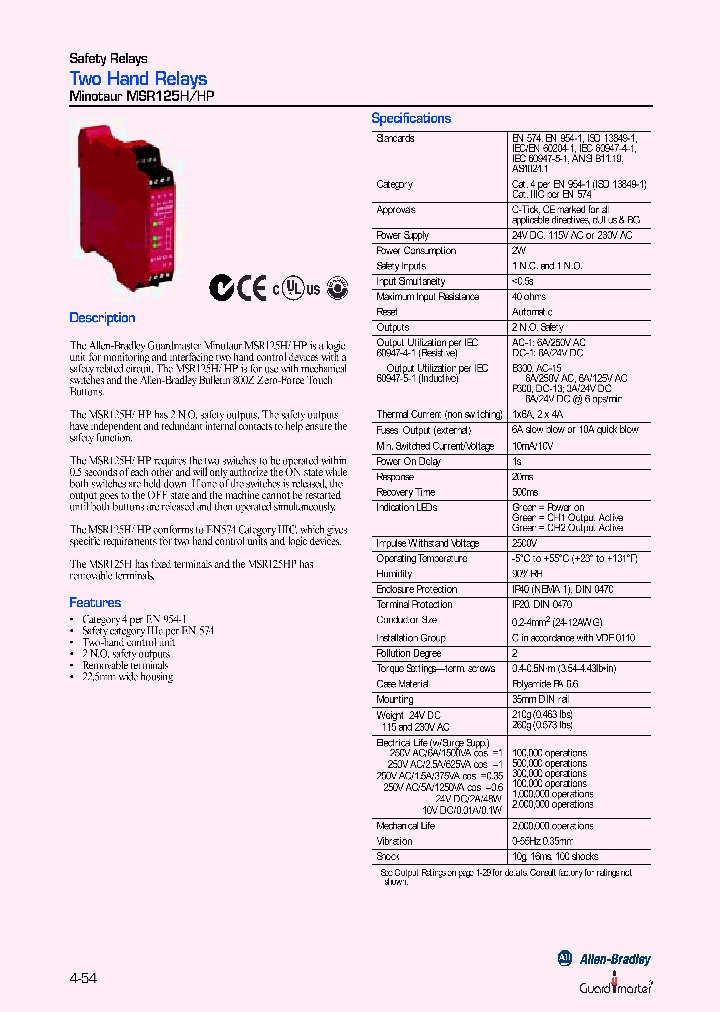 MSR125H_4296911.PDF Datasheet