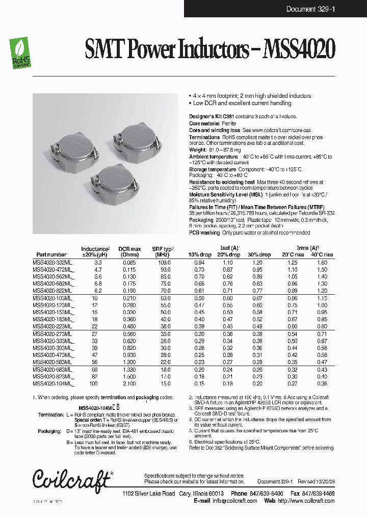 MSS4020-103ML_4735259.PDF Datasheet