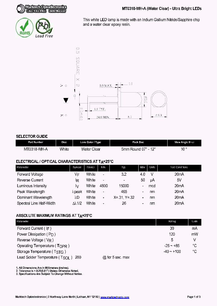 MT0318-WH-A_4592452.PDF Datasheet
