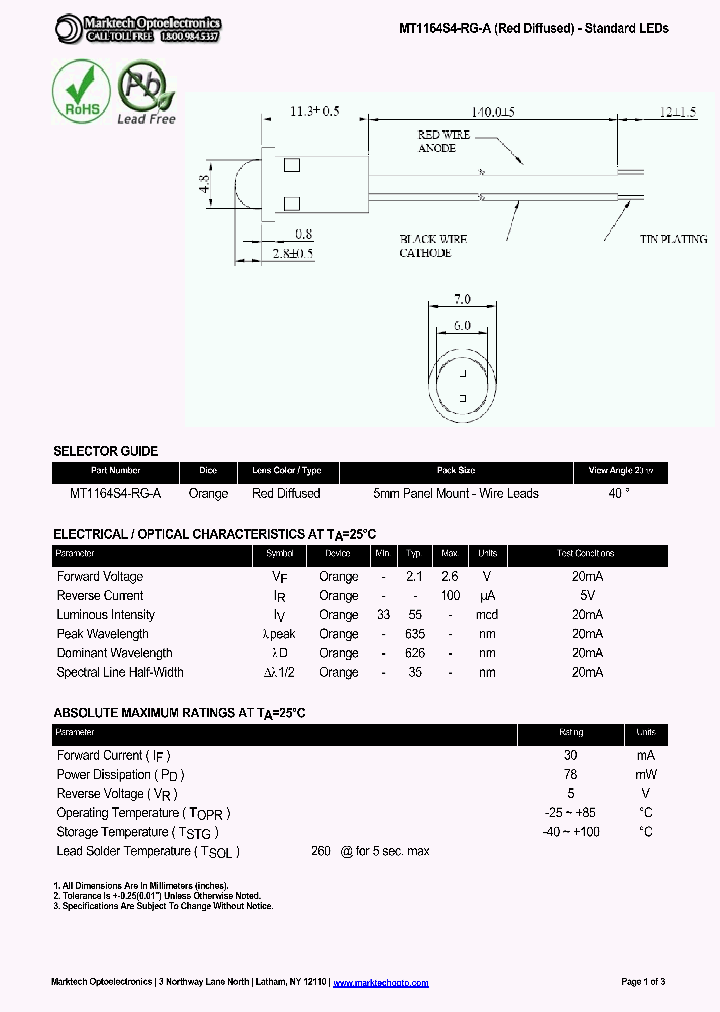 MT1164S4-RG-A_4870602.PDF Datasheet