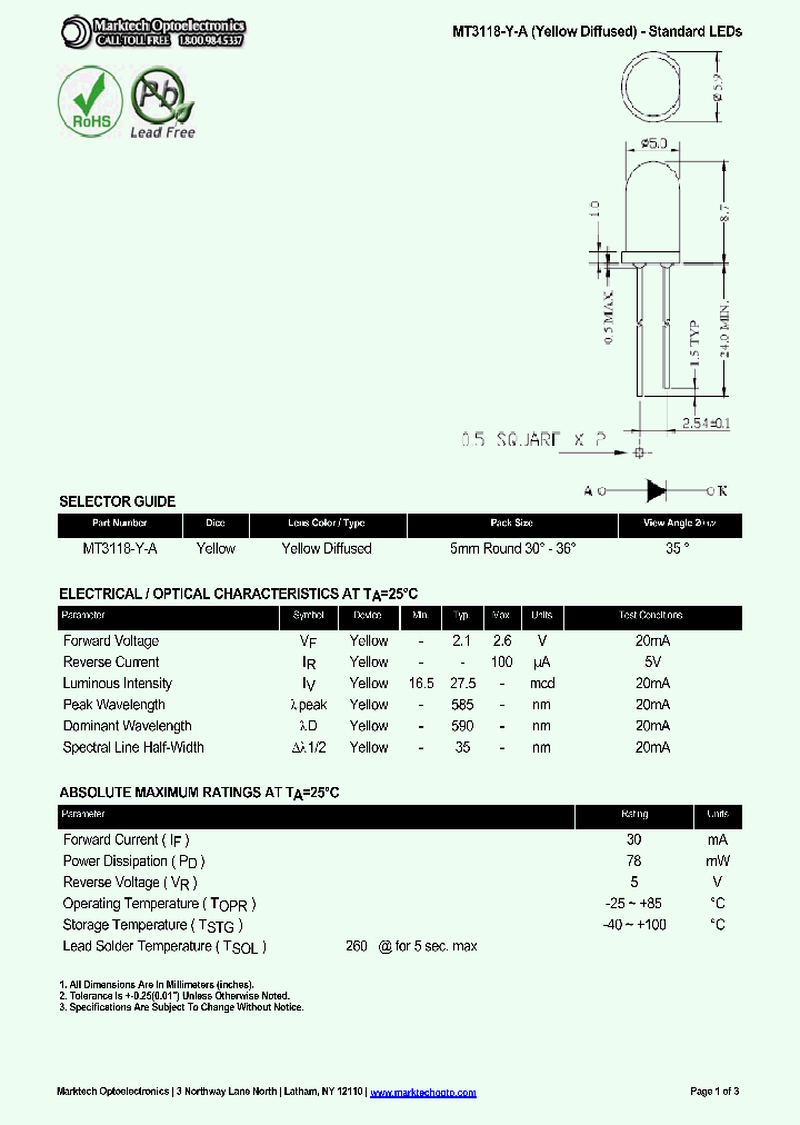 MT3118-Y-A_4771644.PDF Datasheet