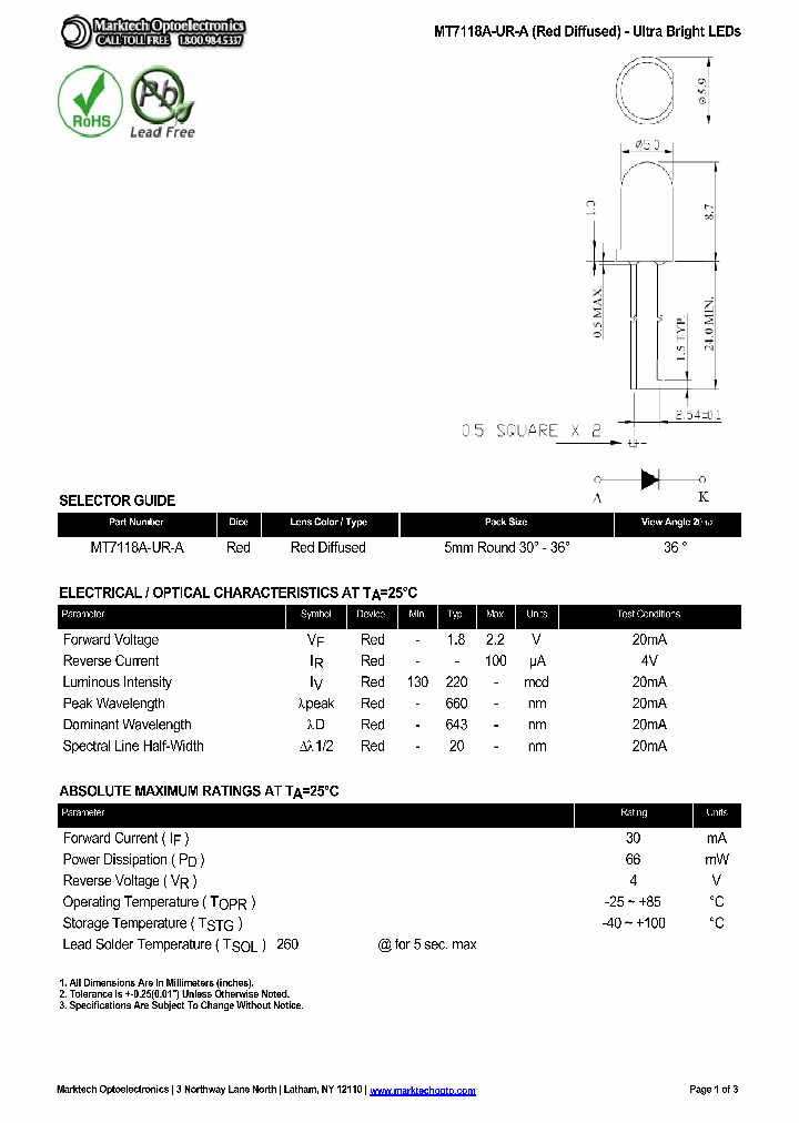 MT7118A-UR-A_4533615.PDF Datasheet