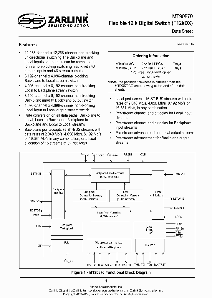 MT90870AG_4379641.PDF Datasheet