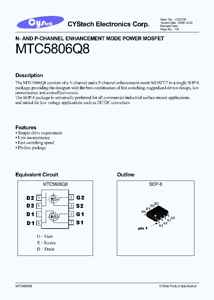 MTC5806Q8_4771415.PDF Datasheet