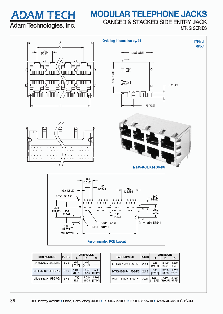 MTJG-8-88JX1-FSG-PG_4356341.PDF Datasheet