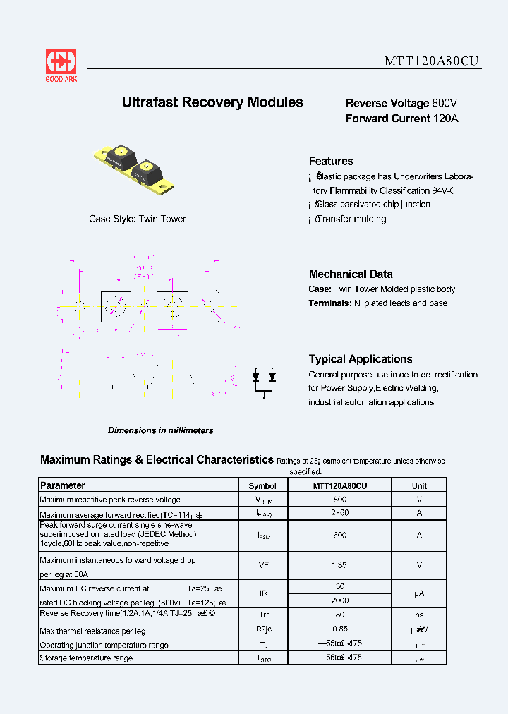 MTT120A80CU_4518654.PDF Datasheet