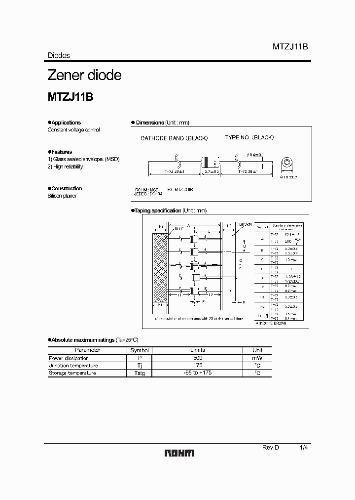 MTZJ11B1_4874177.PDF Datasheet