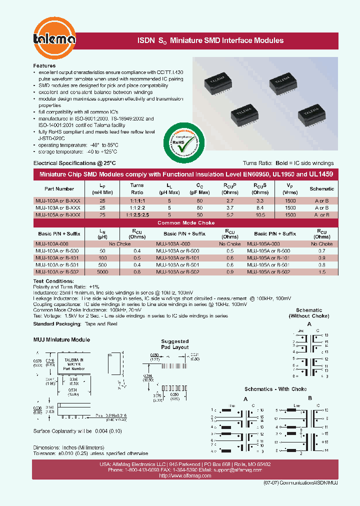 MUJ-105A_4356297.PDF Datasheet