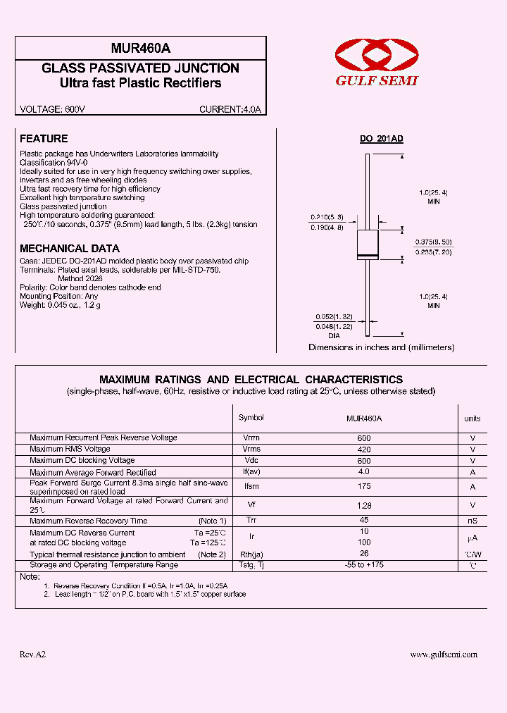 MUR460A_4619490.PDF Datasheet