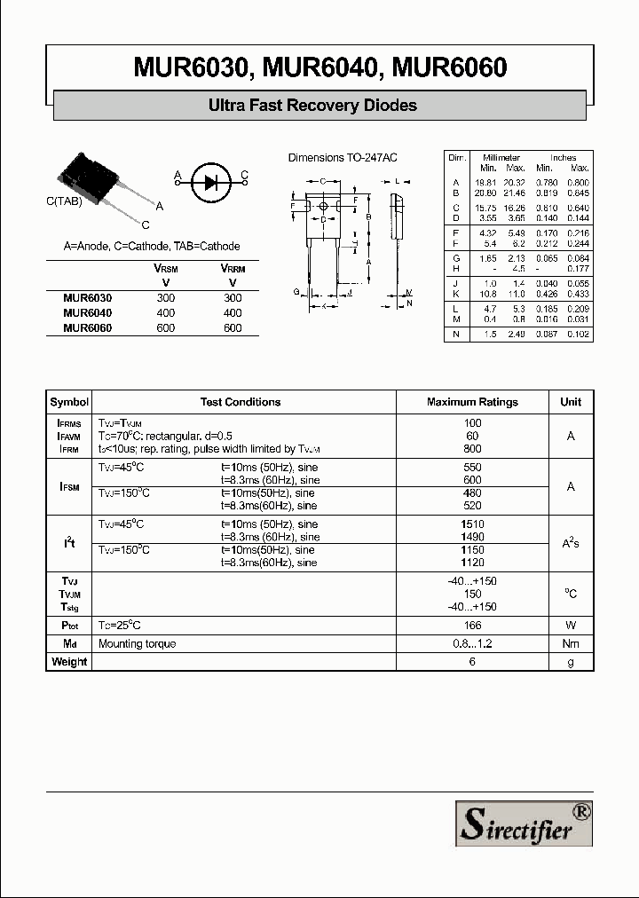 MUR6040_4344104.PDF Datasheet