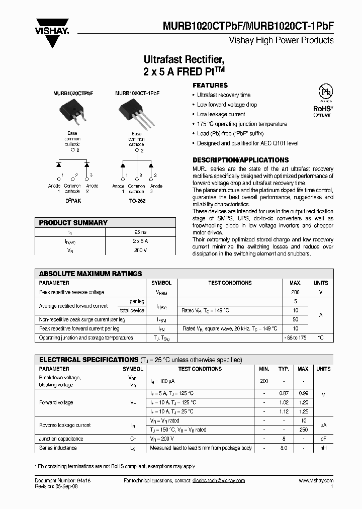 MURB1020CT-1P_4256537.PDF Datasheet
