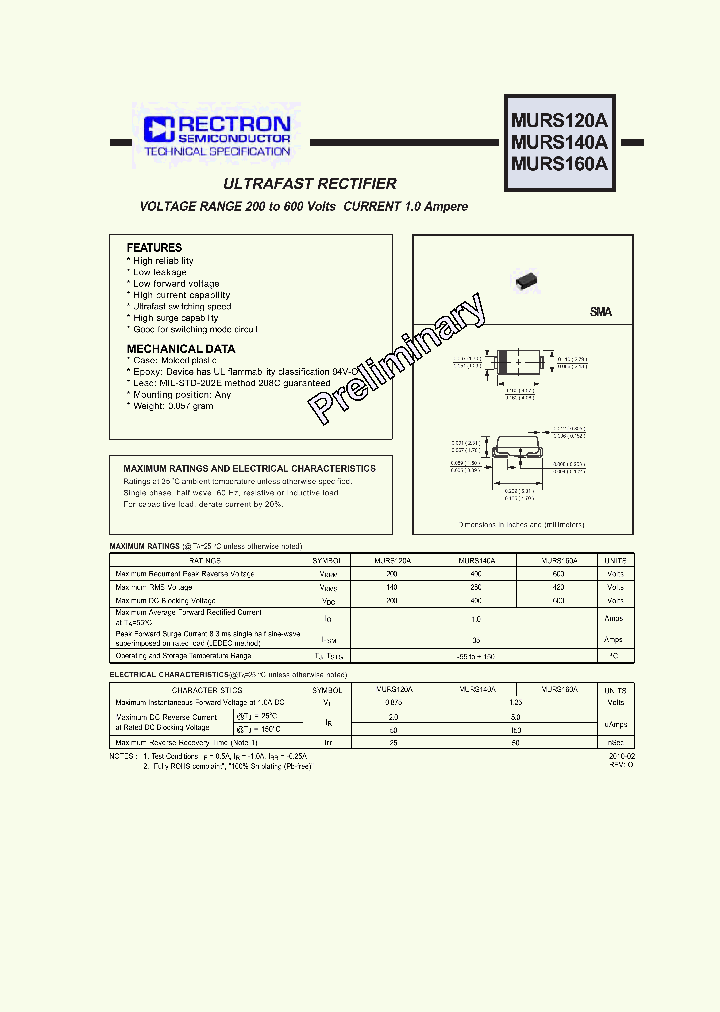 MURS120A_4556229.PDF Datasheet