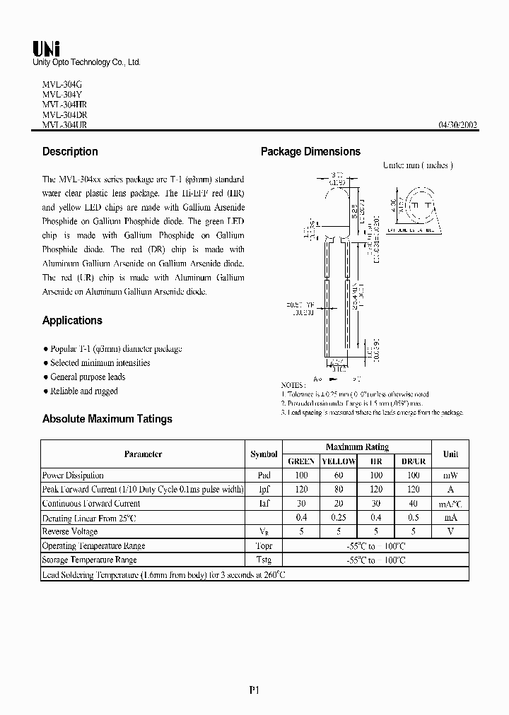 MVL-304DR_4779058.PDF Datasheet