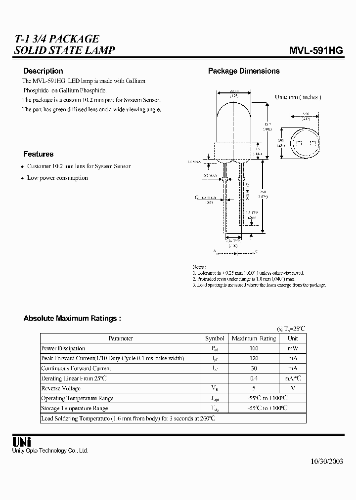 MVL-591HG_4779143.PDF Datasheet
