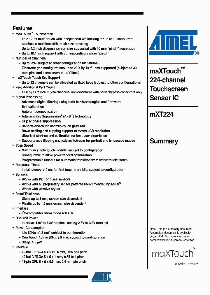 MXT224_4872306.PDF Datasheet