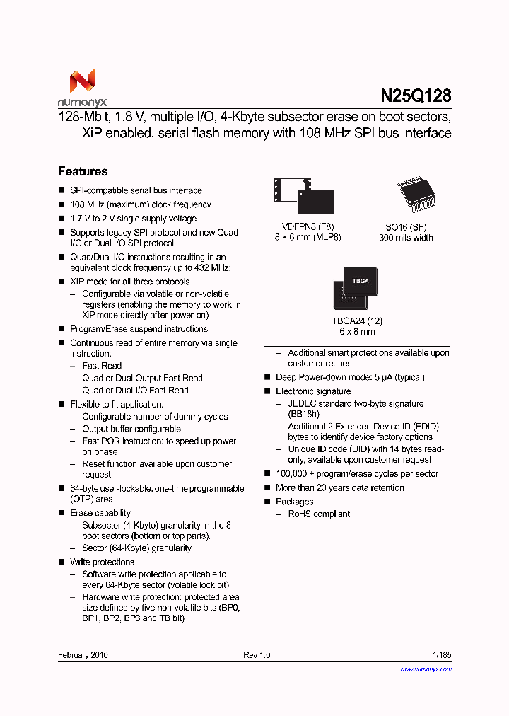N25Q128A11BSFH0E_4681866.PDF Datasheet