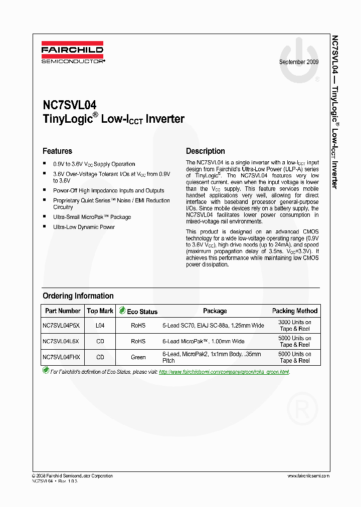 NC7SVL04FHX_4802942.PDF Datasheet