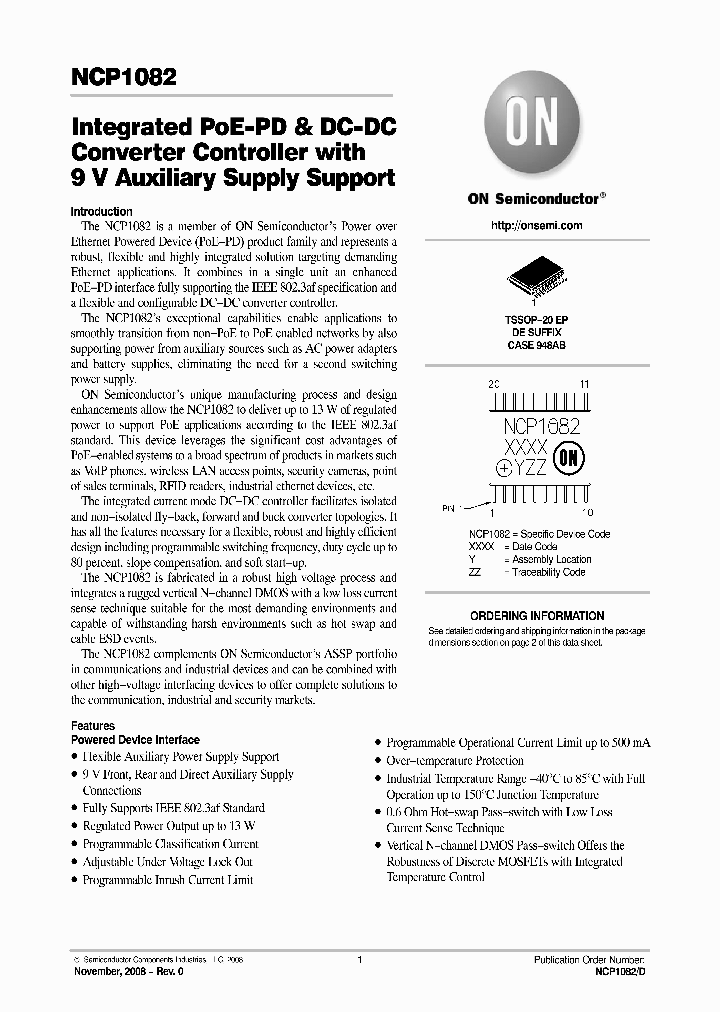 NCP1082DEG_4282379.PDF Datasheet