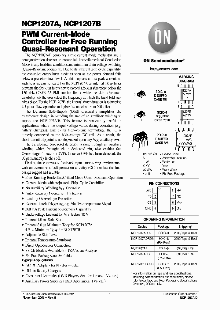 NCP1207APG_4209016.PDF Datasheet