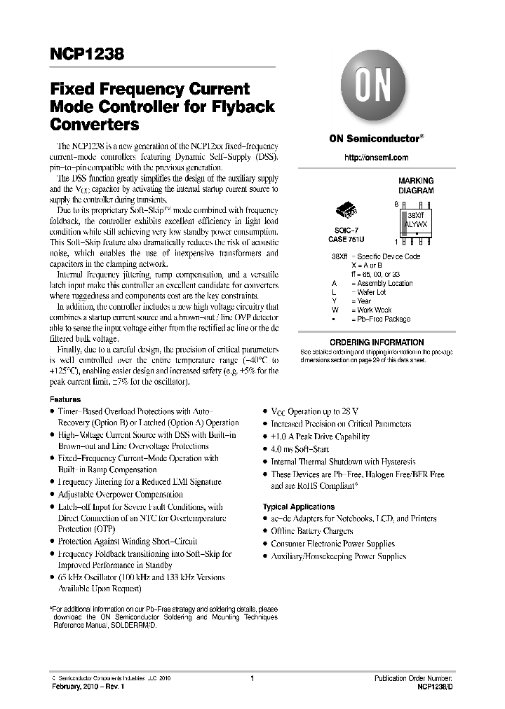 NCP1238AD65R2G_4540166.PDF Datasheet