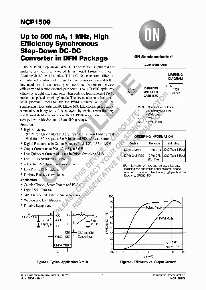 NCP1509_4849454.PDF Datasheet