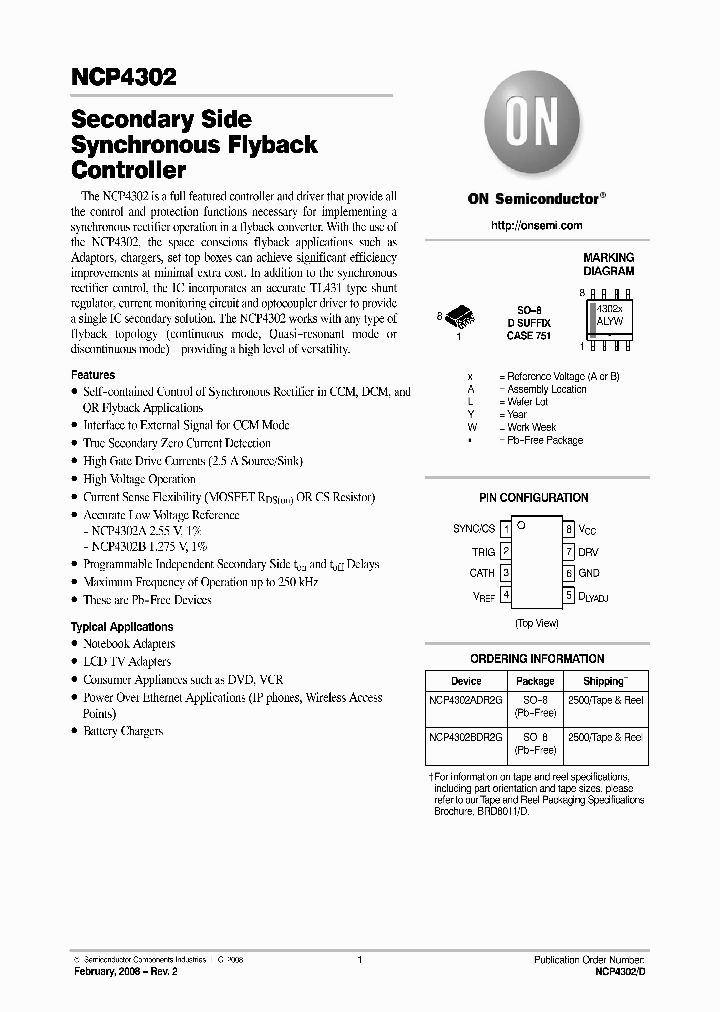 NCP4302_4750321.PDF Datasheet