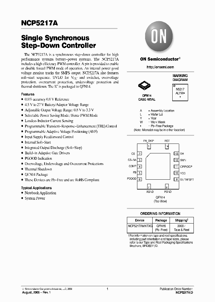 NCP5217A_4831110.PDF Datasheet