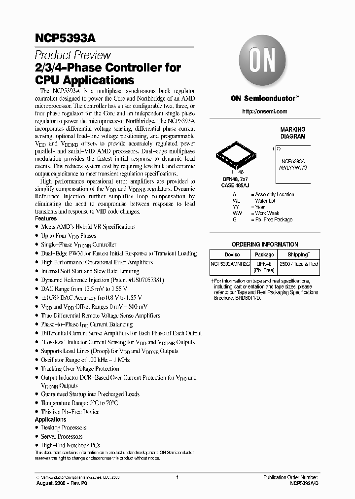 NCP5393A_4548769.PDF Datasheet