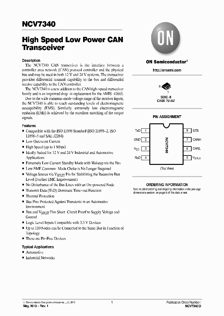 NCV7340D12R2G_4860848.PDF Datasheet