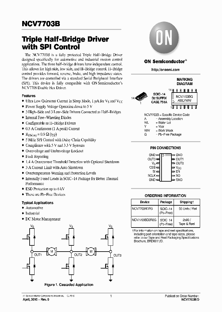 NCV7703BD2R2G_4730590.PDF Datasheet