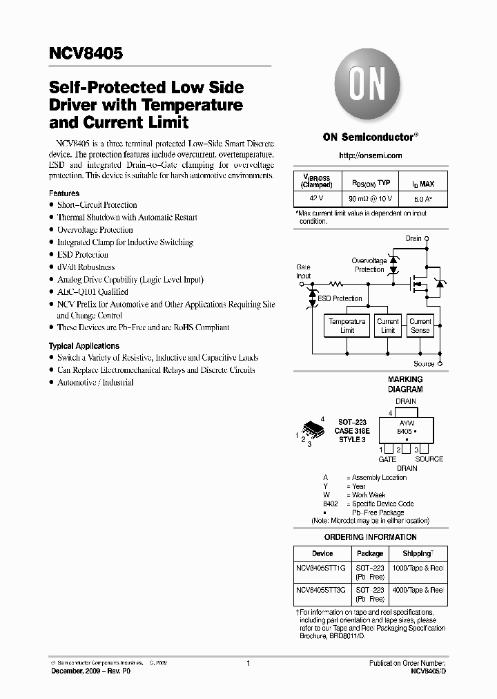 NCV8405_4591494.PDF Datasheet