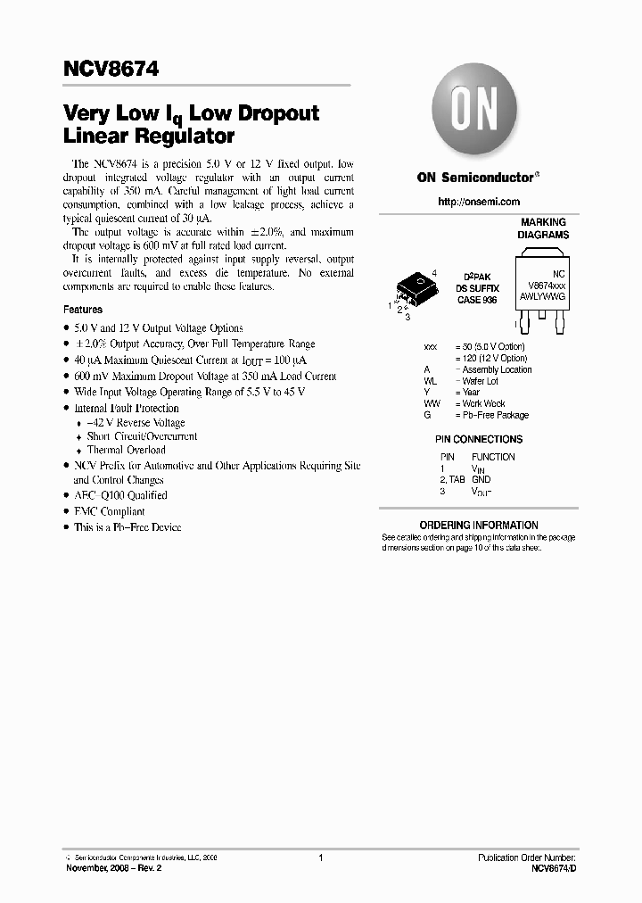 NCV8674DS50G_4272991.PDF Datasheet