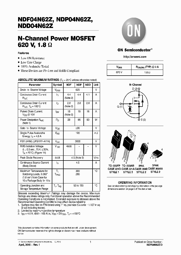 NDD04N62Z-1G_4860458.PDF Datasheet