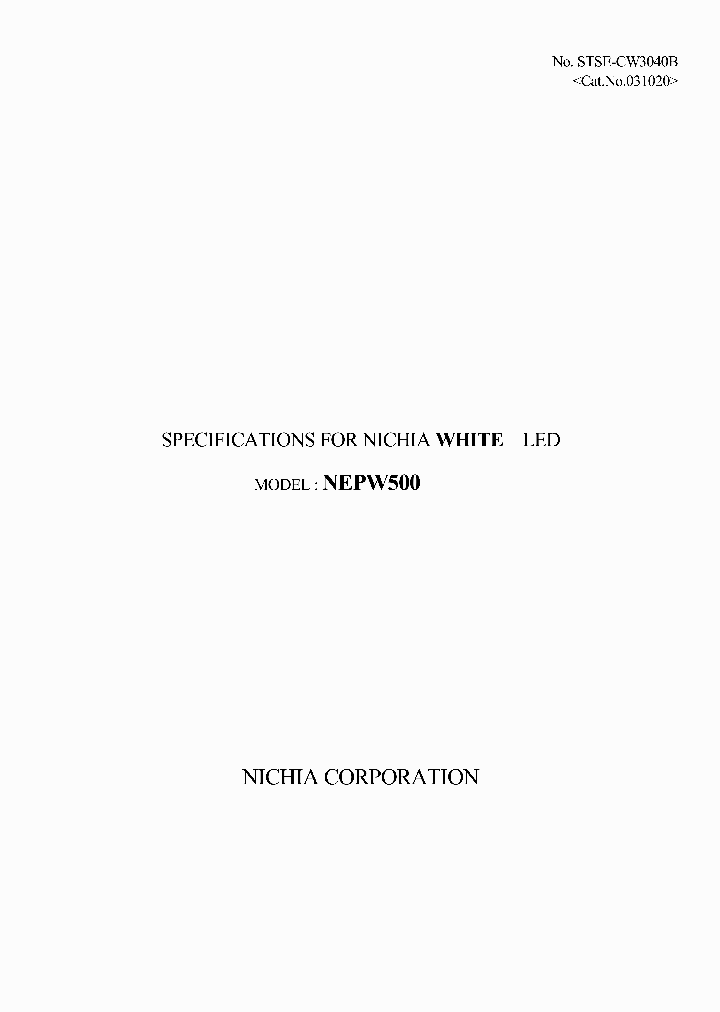 NEPW500_4590735.PDF Datasheet