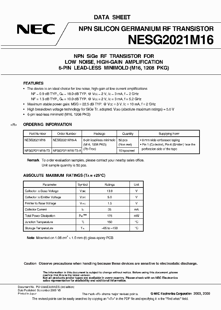 NESG2021M16-T3_4667262.PDF Datasheet