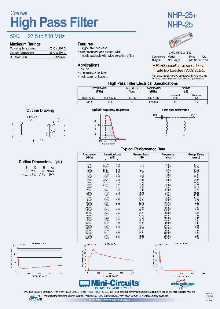 NHP-25_4402438.PDF Datasheet
