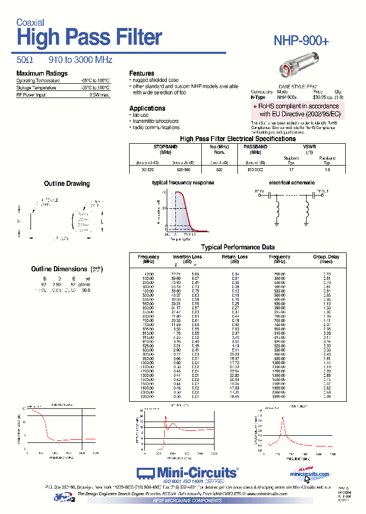 NHP-900_4408822.PDF Datasheet