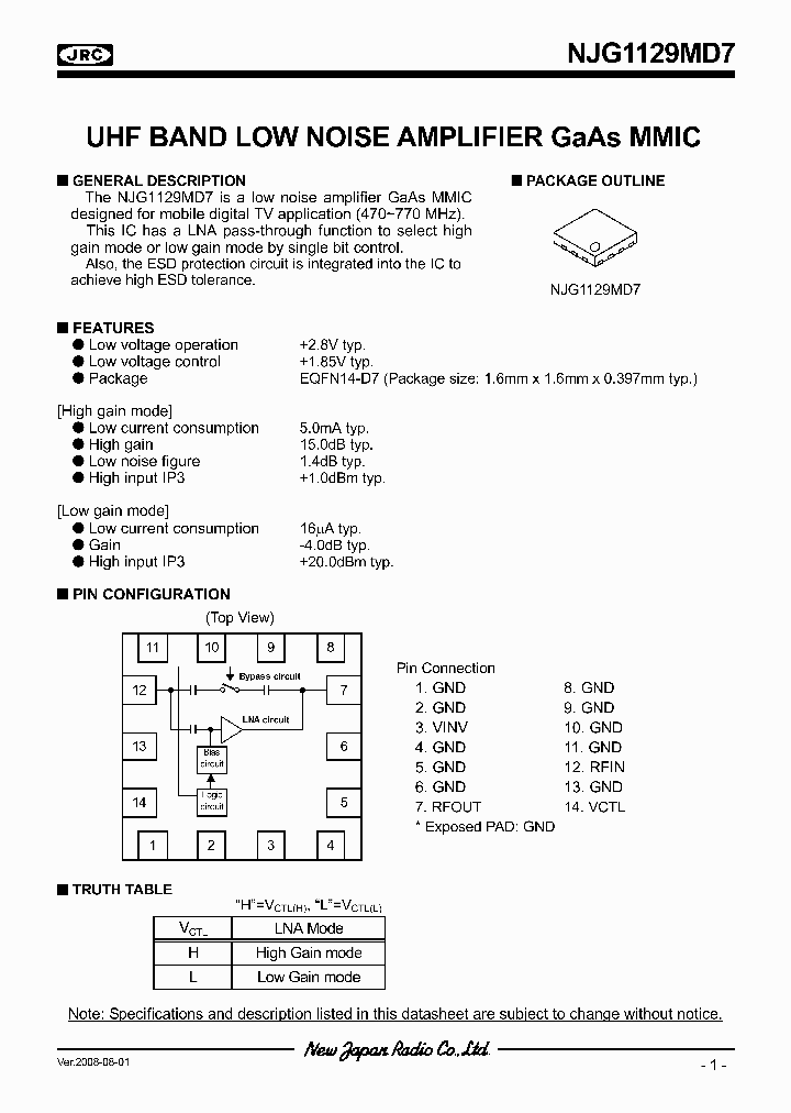 NJG1129MD7_4744801.PDF Datasheet