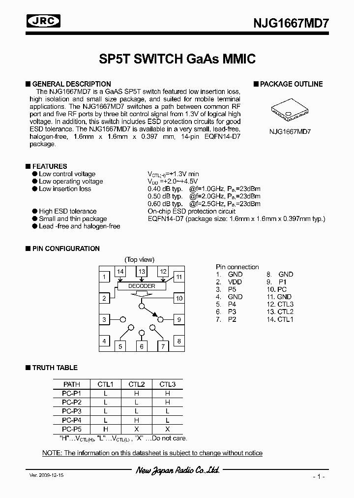 NJG1667MD7_4721036.PDF Datasheet