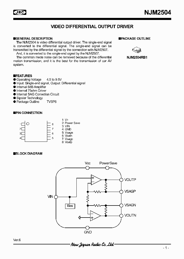 NJM2504_4595303.PDF Datasheet